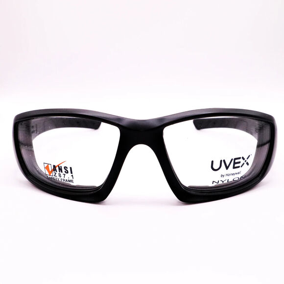 UVEX BY HONEYWELL NYLON SW12 8 SAFTY TITMUS EYEGLASSES GOGGLE BLACK FRAME - Picture 3 of 6